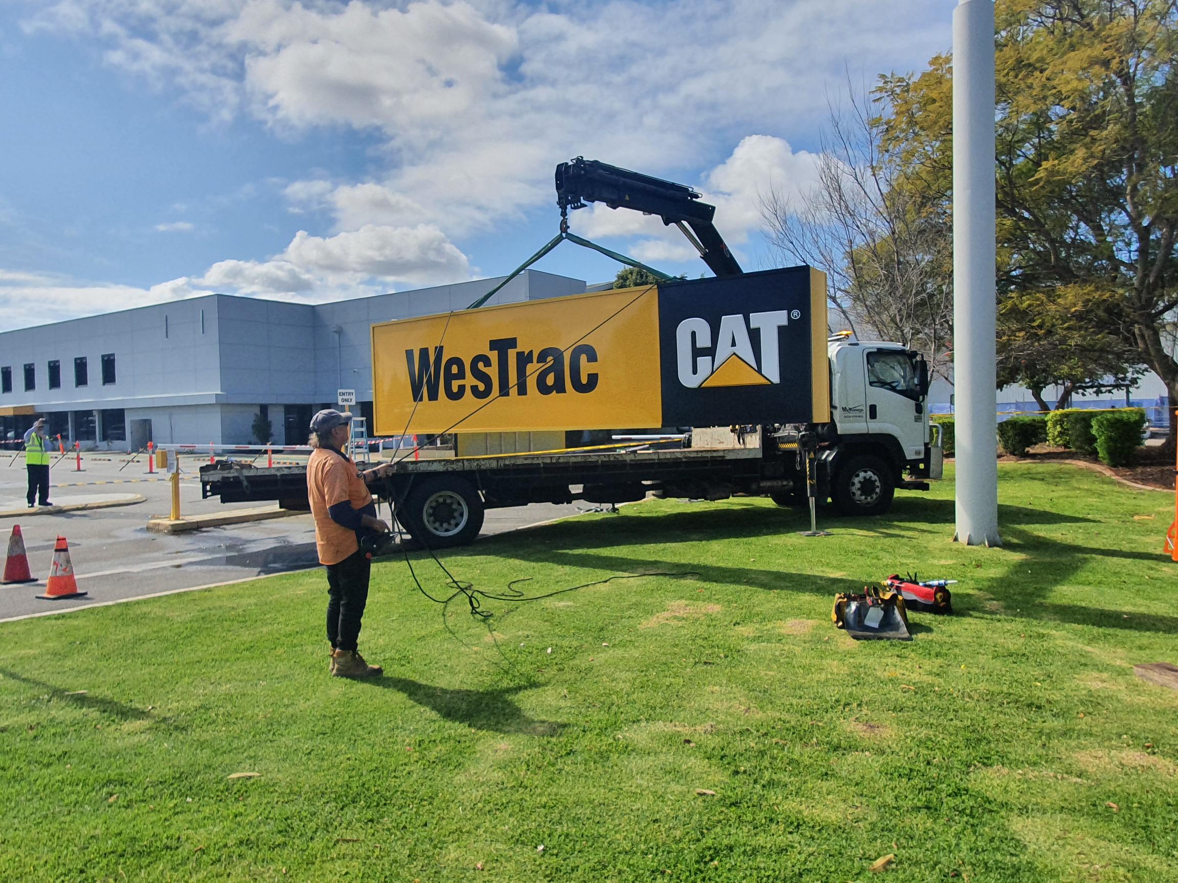 Hiab Sign Signage & Sign Makers Perth - Marley Signs